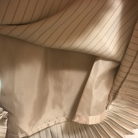 Size 12 Pinstripe Skirt with fringe - Picture 5 of 7